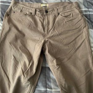 Men's canvas work pants